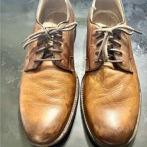 Lightly worn Custom Made All Leather Shoes Size 9.5